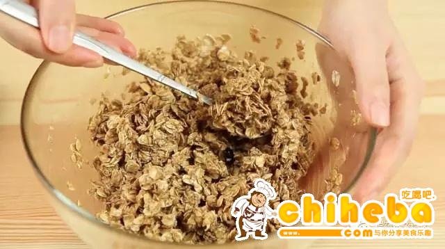 纯燕麦减肥零食饼干的做法 步骤7